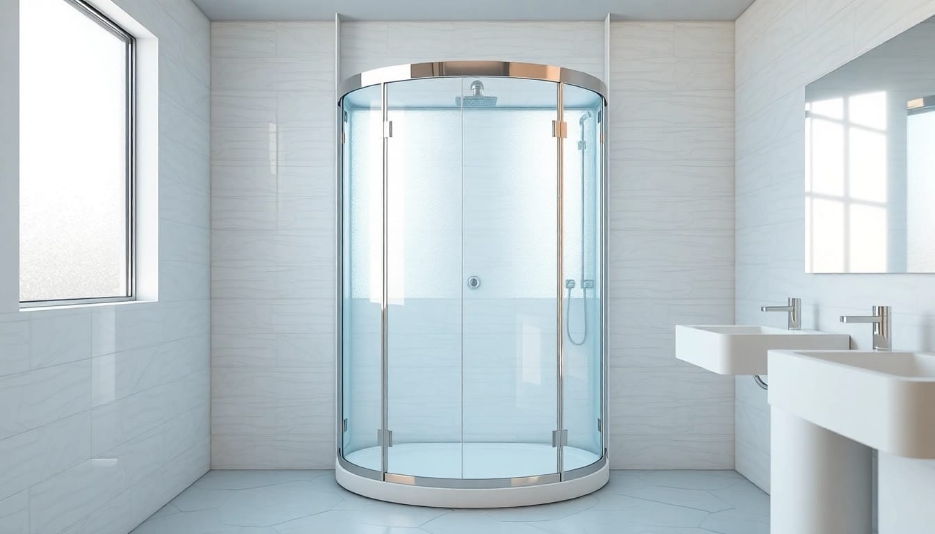 Erleben Sie die hochwertige sonni Duschkabine in einem modernen Badezimmer-Design.