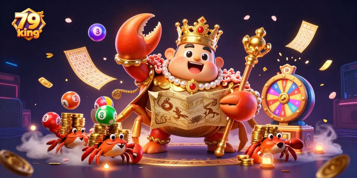 Win big at 79 king with an engaging game scene featuring vibrant lottery elements.