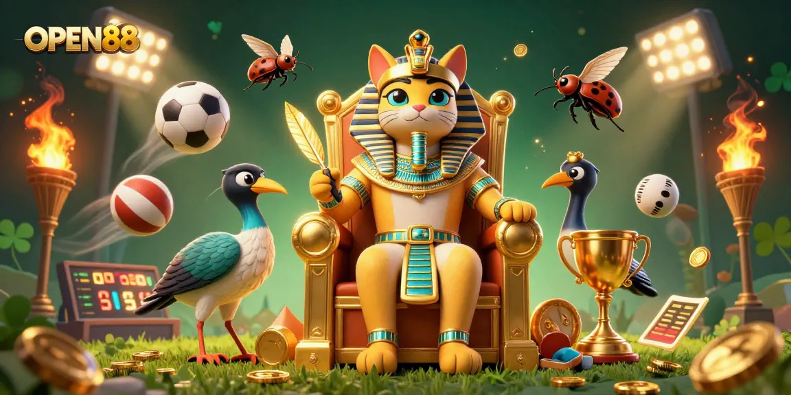 Engage with OPEN88 for thrilling sports betting action amid dynamic casino elements.