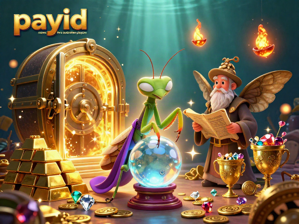Experience fast withdrawals at payid casinos for australian players with vibrant game elements and mystical characters.