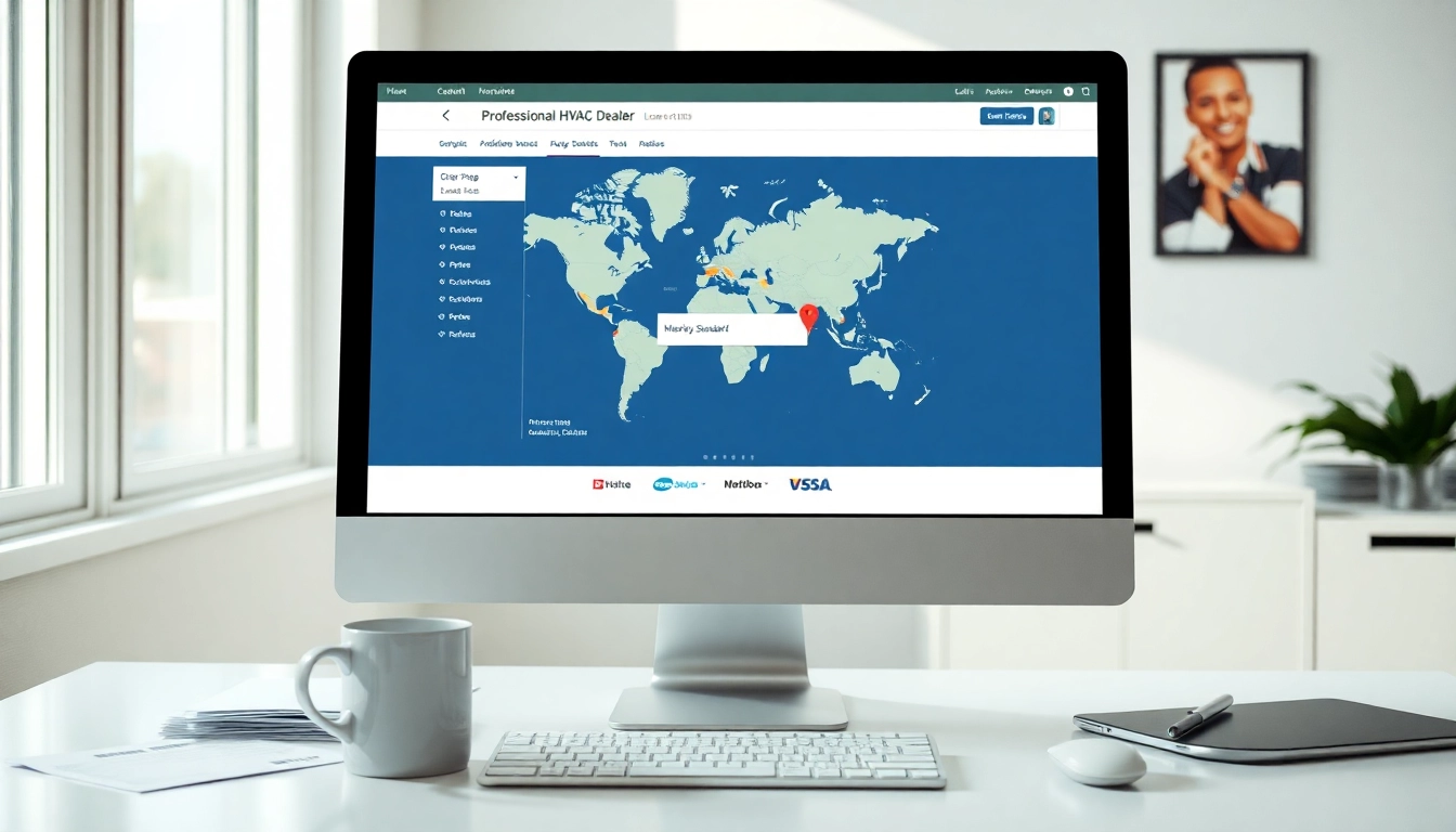 Search for american standard dealers near me using a modern HVAC locator tool.