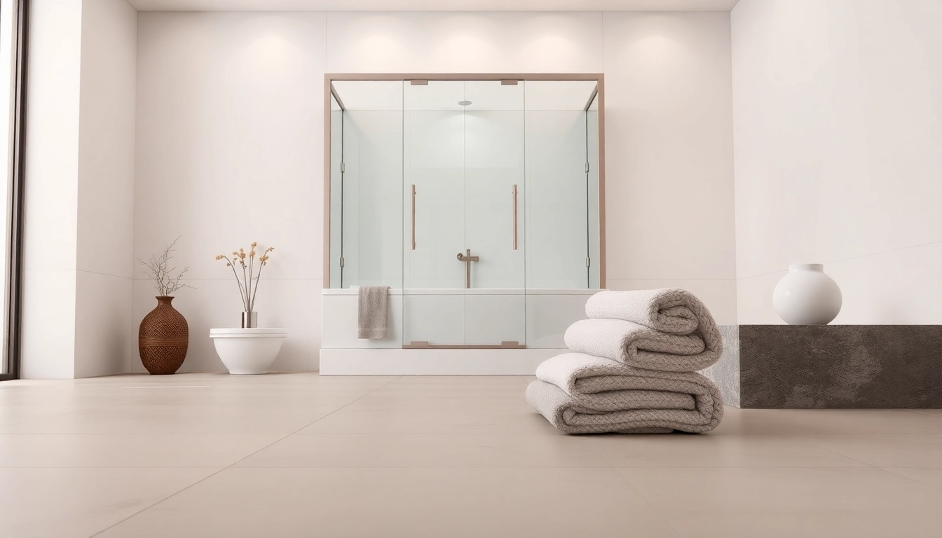 Genießen Sie luxuriöse duschkabine 80x80 in einem modernen Badezimmer mit eleganten Fliesen und sanftem Licht.