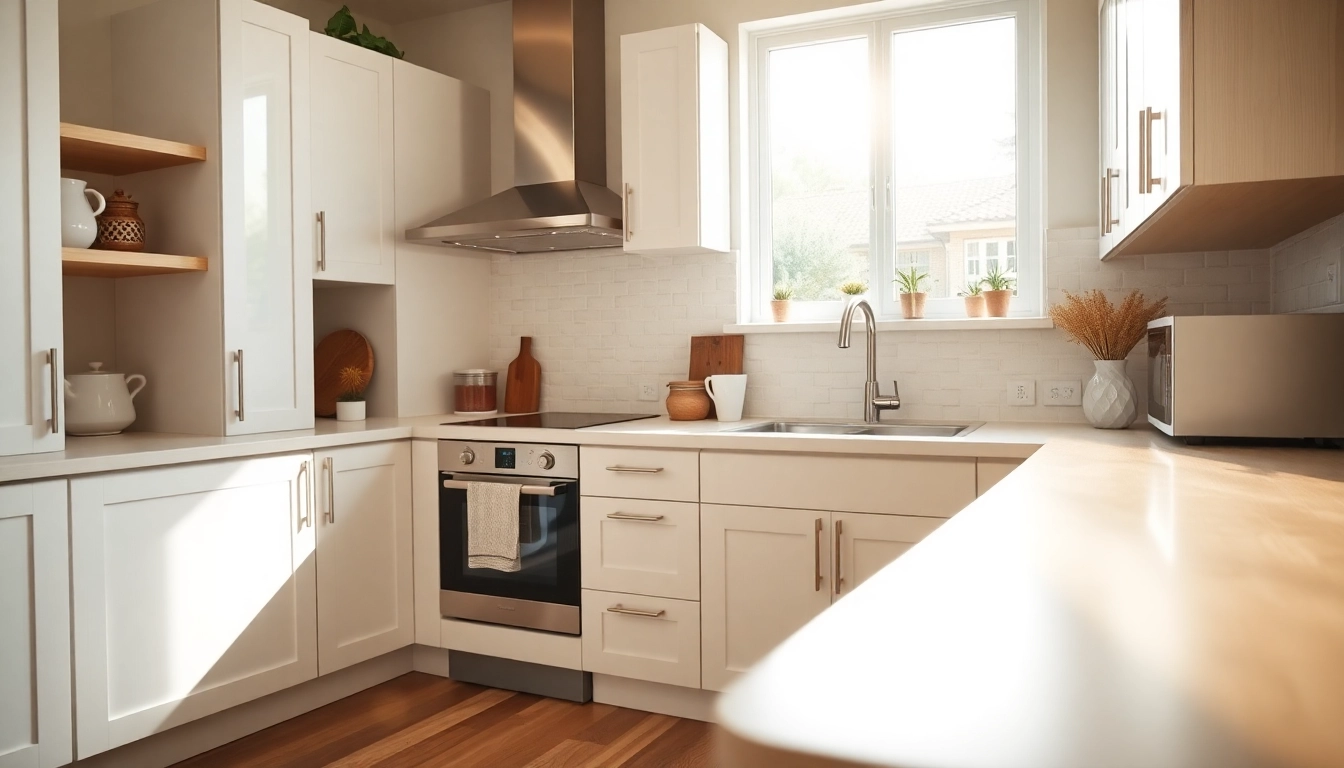 Transform your space with stunning Cabinet Refacing Largo FL, featuring polished refaced cabinets.