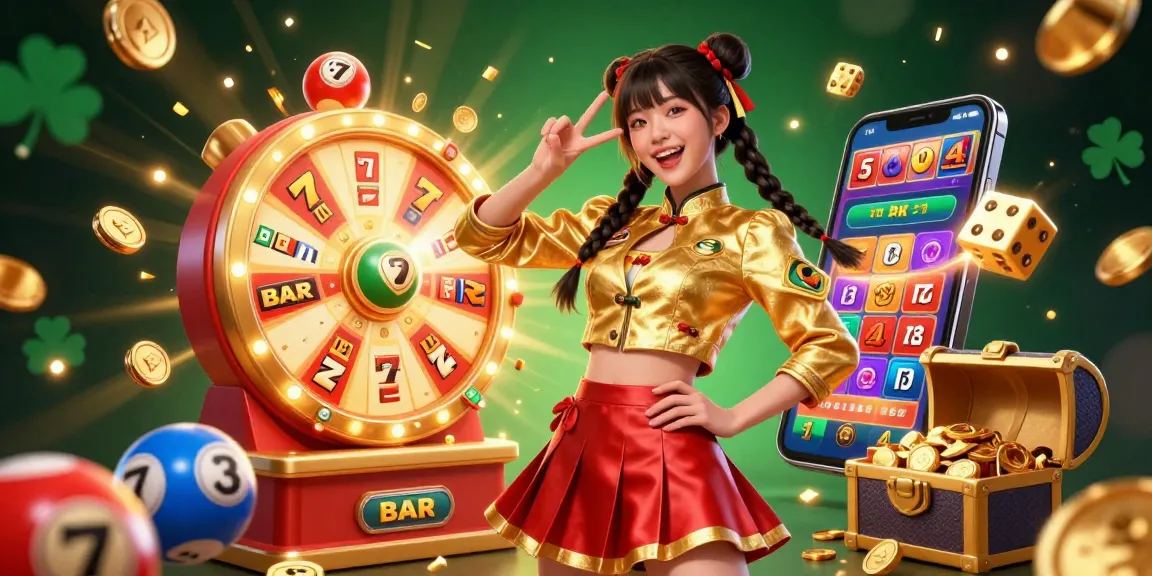 Experience the excitement of winning at 13win with vibrant casino elements and joyful celebration.