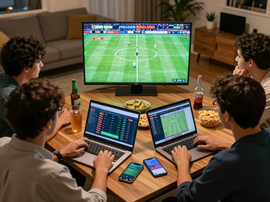 Experience the excitement of sports betting with SOCOLIVE in friendly gatherings.